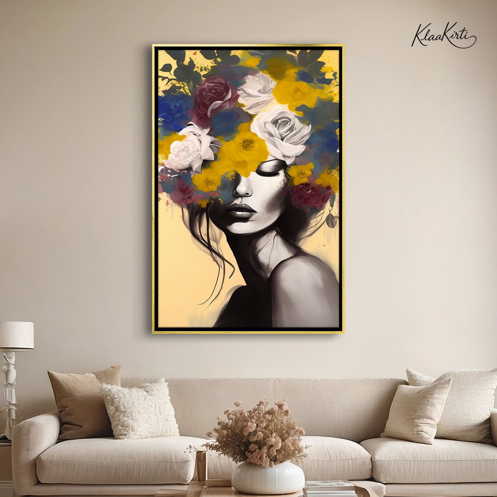 1 Floral Dreams Canvas art - Image 1