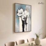Whispers of White Canvas art - Image 2