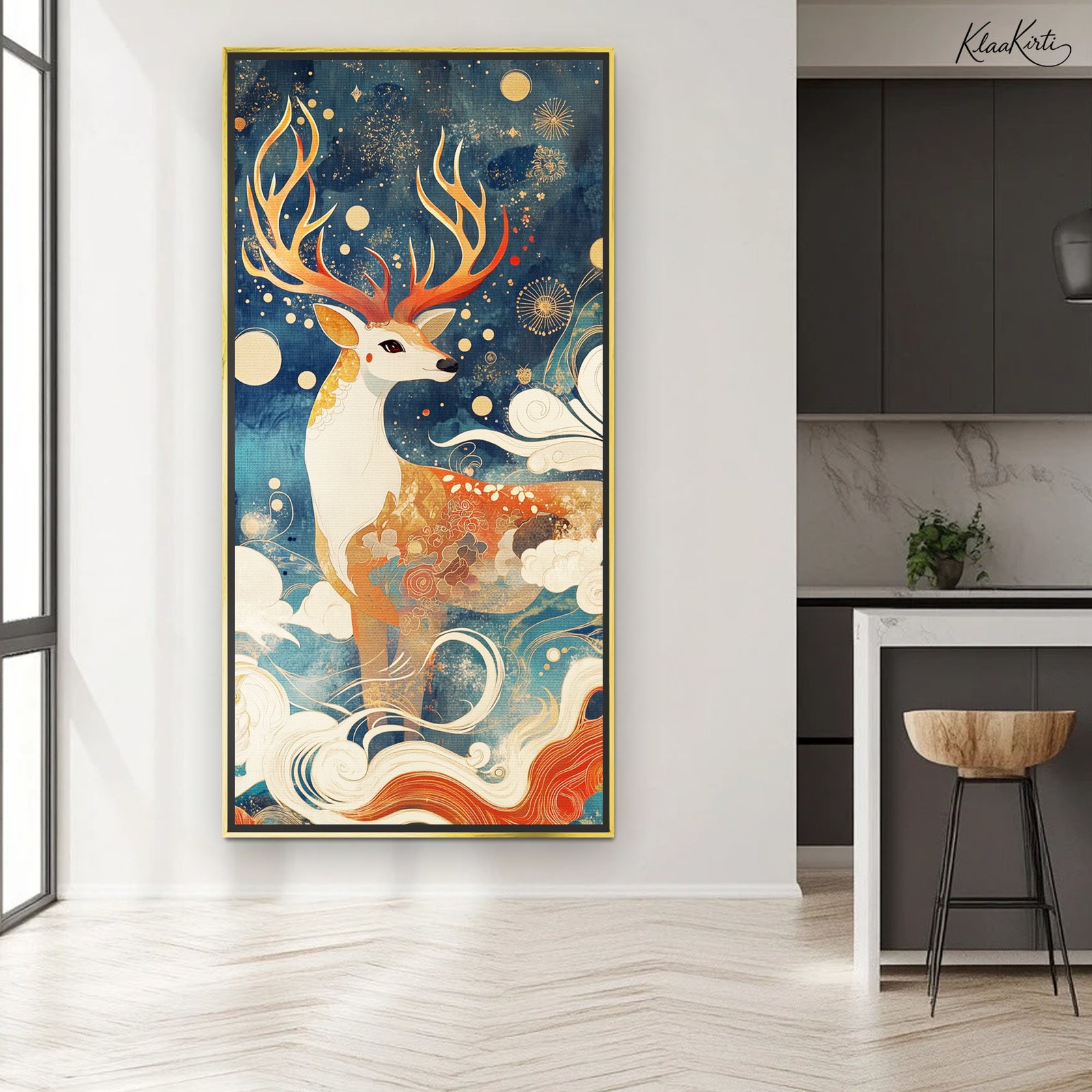 01 The Celestial Stag Canvas art - Image 1