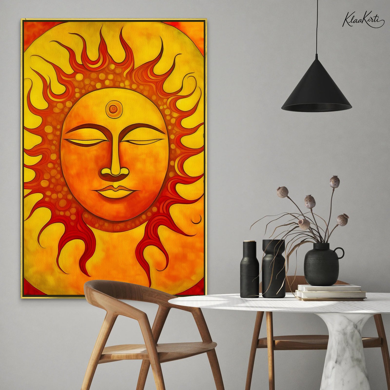01 Divine Radiance Canvas Art - Image 1
