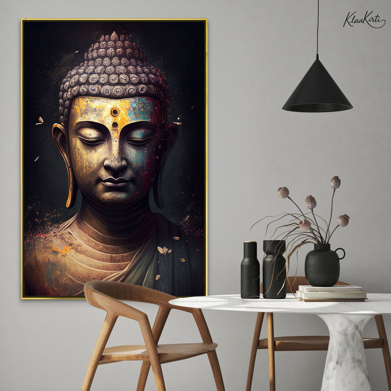 01 The Imperial Embrace Canvas Art - Image 1