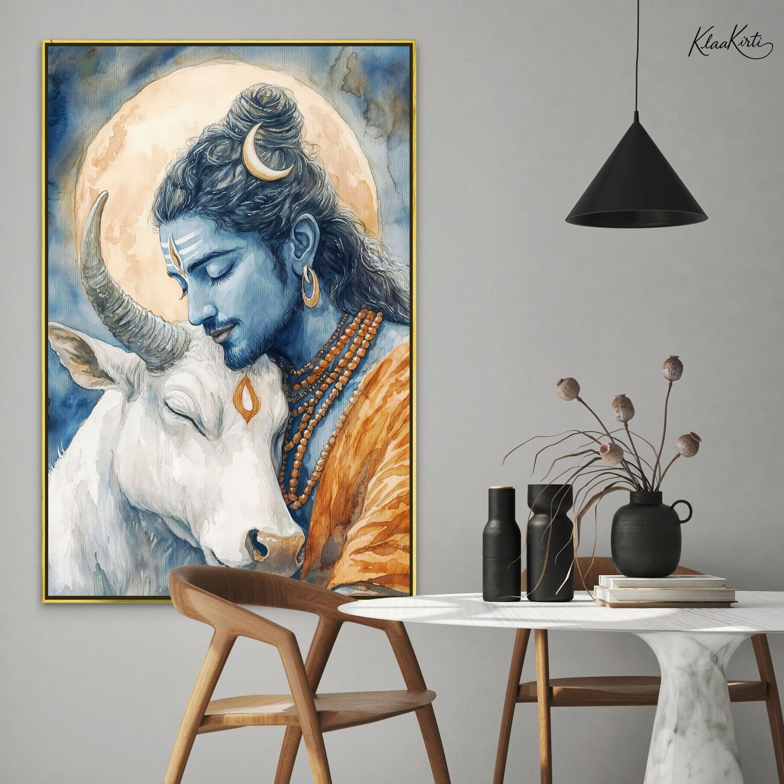 01 The Divine Embrace Canvas Art - Image 1