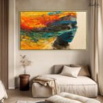 Anemone Glimmer Canvas Wall Art