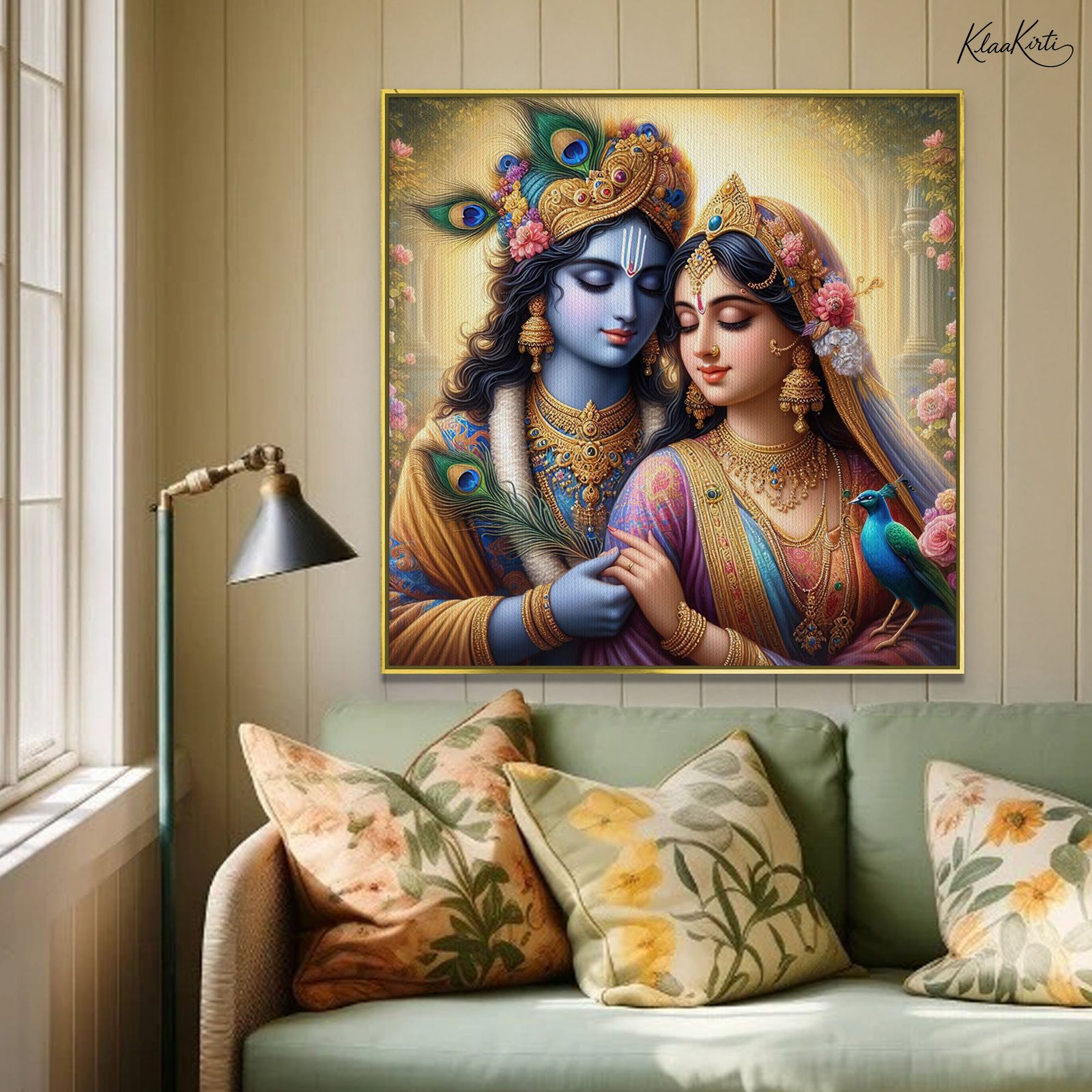 01 Divine Union Canvas Wall art - Image 1