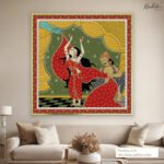 Pattachitra Draupadi Vastraharan Canvas Wall art