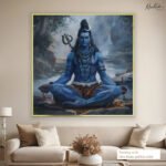 Himalayan Meditation Canvas Wall art