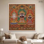 Puri Trio Mandala Canvas Wall art - Image 4