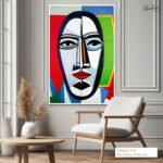 Bold Geometry Canvas Wall Art - Image 6