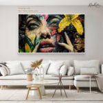 Vivid Dahlia Canvas Wall Art - Image 8