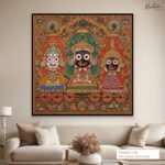 Puri Trio Mandala Canvas Wall art - Image 5