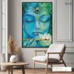 Vrindavan Grid Canvas Art - Image 7