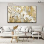Gilded Orchid Canvas Wall Art - Image 8