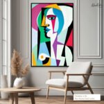 Glimmering Bamboo Canvas Wall Art - Image 7