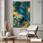 The Azure Monarch Canvas art - Image 8
