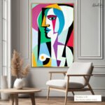 Glimmering Bamboo Canvas Wall Art - Image 8