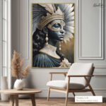 Golden Iris Canvas Wall Art - Image 8