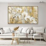 Gilded Orchid Canvas Wall Art - Image 9