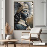 Golden Iris Canvas Wall Art - Image 11
