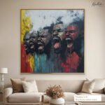 Gilded Lilies Canvas Wall Art - Image 9