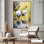 Crowned Elegance Canvas art - Image 9