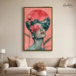Mindful Bloom canvas Art
