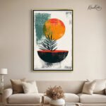 Sunset Serenity Still Life canvas Art