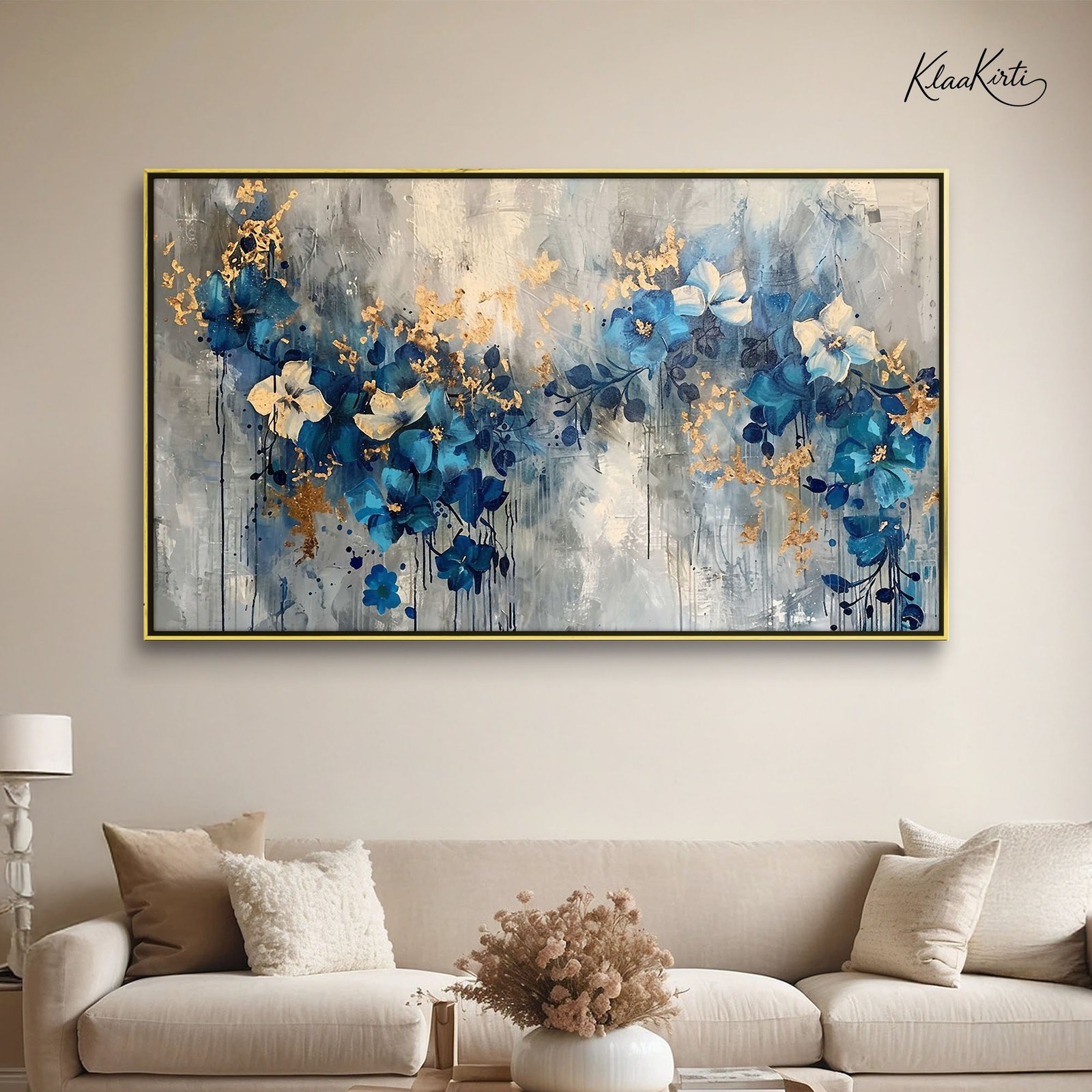 1 Blue Reverie canvas Art - Image 1