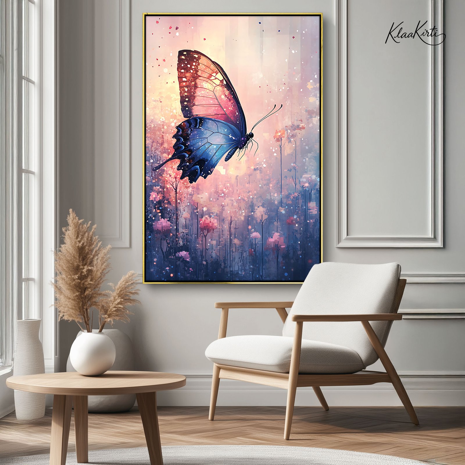 1 Whimsical Butterfly Canvas art - Image 1