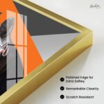 Orange Regalia Acrylic Wall Art - Image 10