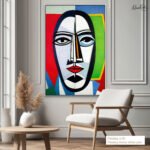 Bold Geometry Canvas Wall Art - Image 10