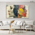 Pale Peony Whisper Canvas Wall Art - Image 11