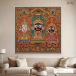 Puri Trio Mandala Canvas Wall art - Image 8