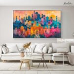 Citadel Sunset Jewel Canvas art - Image 9