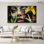 Vivid Dahlia Canvas Wall Art - Image 12
