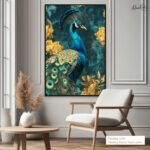 The Azure Monarch Canvas art - Image 11