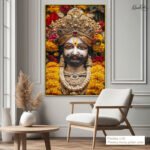 Baba Khatu Shyam Canvas Wall Art - Image 12
