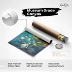 Aqua Garden Canvas Wall Art - Image 13