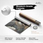 Golden Flow Canvas Wall Art - Image 13