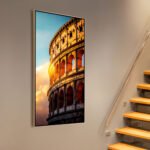 Roman Colosseum Sunset Canvas art - Image 2