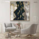 Marble Stream Acrylic Wall Art - Image 4