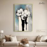 Whispers of White Canvas art - Image 5