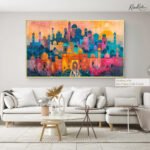 Citadel Sunset Jewel Canvas art - Image 5