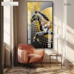 Golden Ascent Acrylic Wall Art - Image 5