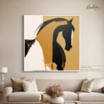Stallion Silhouette canvas Art - Image 6