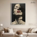 Dark Flame Elegance canvas Art - Image 6