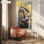 Golden Ascent Acrylic Wall Art - Image 6