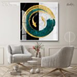 Dual Koi Acrylic Wall Art - Image 5