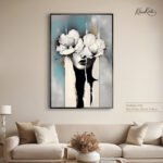 Whispers of White Canvas art - Image 7