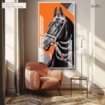 Orange Regalia Acrylic Wall Art - Image 7