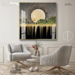 Glimmering Abyss Acrylic Wall Art - Image 8